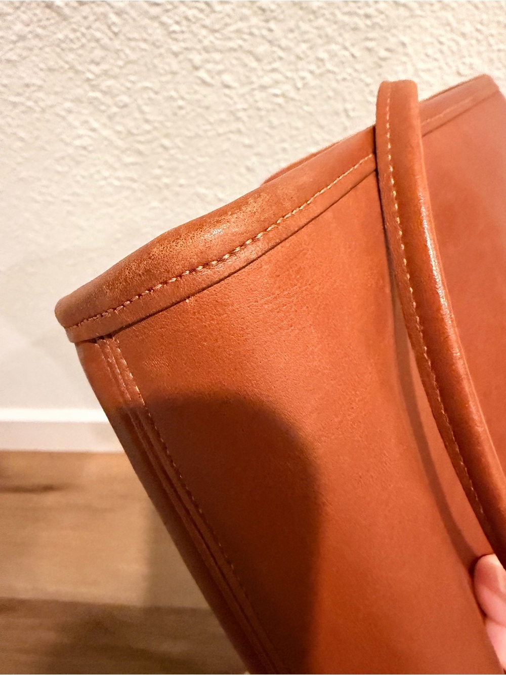 Vintage Coach Scooter Crossbody Bag Brown - Picture 7 of 13